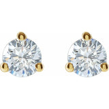 14K Yellow Gold 5/8 CTW Lab-Grown Diamond Stud Earrings