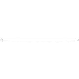 14K White Gold 1 CTW Natural Diamond Line 7 1/4" Bracelet