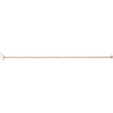 14K Rose Gold 2 CTW Natural Diamond Line 7 1/4" Bracelet