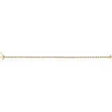 14K Yellow Gold 3 CTW Natural Diamond Line 7 1/4" Bracelet