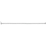 14K White Gold 3 CTW Natural Diamond Line 7 1/4" Bracelet