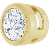 14K Yellow Gold 1/6 CTW Lab-Grown Diamond Slide Pendant