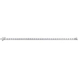 14K White Gold 6 CTW Lab-Grown Diamond Line 7 1/4" Bracelet