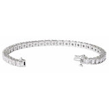 14K White Gold 7 CTW Lab-Grown Diamond Line 7 1/4" Bracelet