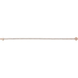 14K Rose Gold 4 CTW Lab-Grown Diamond Line 7" Bracelet