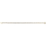 14K Yellow Gold 10 CTW Lab-Grown Diamond Line 7" Bracelet
