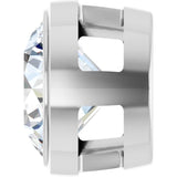 14K White Gold 1 CT Lab-Grown Diamond Slide Pendant