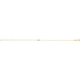 14K Yellow Gold Lab-Grown Diamond 6 1/2-7 1/2" Bracelet