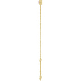 14K Yellow Gold Lab-Grown Ruby 6 1/2-7 1/2" Bracelet