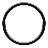 14K White Gold 2 mm Lightweight Comfort-Fit Flat Band Size 6.5