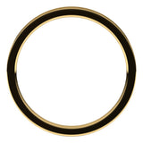 14K Yellow Gold 2 mm Flat Comfort Fit Light Band Size 9