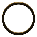 14K Yellow Gold 3.5 mm Flat Band Size 4.5