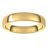 14K Yellow Gold 4.5 mm Comfort-Fit European-Style Band Size 11.5