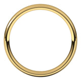 18K Yellow Gold 3.5 mm Comfort-Fit European-Style Band Size 12