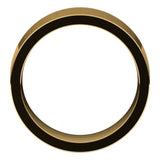 14K Yellow Gold 8 mm Comfort-Fit Flat Band Size 9.5