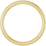 10K Yellow Gold 1.5 mm Comfort-Fit European-Style Band Size 5