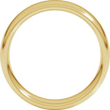 14K Yellow Gold 5.5 mm Comfort-Fit European-Style Band Size 11.5