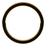 14K Yellow Gold 2 mm Comfort-Fit Flat Band Size 4.5