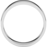 Sterling Silver 6 mm Flat Band Size 10.5