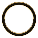 14K Yellow Gold 2.5 mm Comfort-Fit Flat Band Size 11