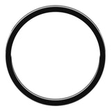 10K White Gold 2 mm Flat Band Size 8