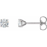 14K White Gold 1 CTW Natural Diamond Cocktail-Style Earrings