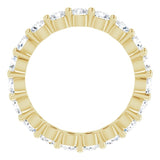 18K Yellow 1 7/8 CTW Natural Diamond Eternity Band Size 8