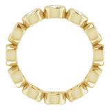 14K Yellow 1 1/6 CTW Lab-Grown Diamond  Eternity Band
