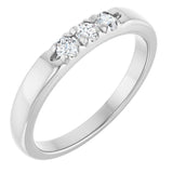 Platinum 1/5 CTW Lab-Grown Diamond  Anniversary Band