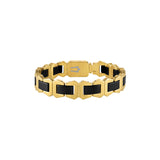 Bulova Stainless Steel Luxury Jewelry Mens Bracelet
