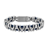 Bulova Stainless Steel Classic Jewelry Mens Bracelet