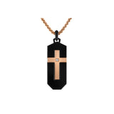 Bulova Stainless Steel Luxury Jewelry Mens Necklace