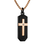 Bulova Stainless Steel Luxury Jewelry Mens Necklace