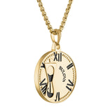 Bulova Sterling Silver 925 Luxury Jewelry Mens Pendant