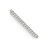 Sterling Silver 1.5mm Curb Chain