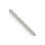 Sterling Silver 1.5mm Diamond-cut Spiga Chain