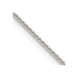 Sterling Silver 1mm Round Franco Chain