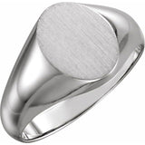 Oval Signet Ring