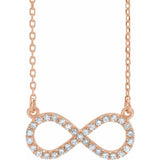 Infinity Necklace Or Center