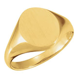 Oval Signet Ring