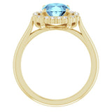 Halo-Style Ring