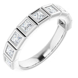 Bezel-Set Anniversary Band