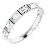 Bezel-Set Anniversary Band