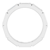 Bezel-Set Eternity Band