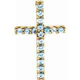 Petite Cross Necklace Or Pendant