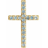 Petite Cross Necklace Or Pendant