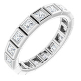 Bezel-Set Eternity Band