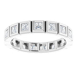 Bezel-Set Eternity Band