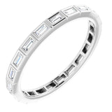 Bezel-Set Eternity Band