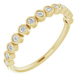 Bezel-Set Anniversary Band
